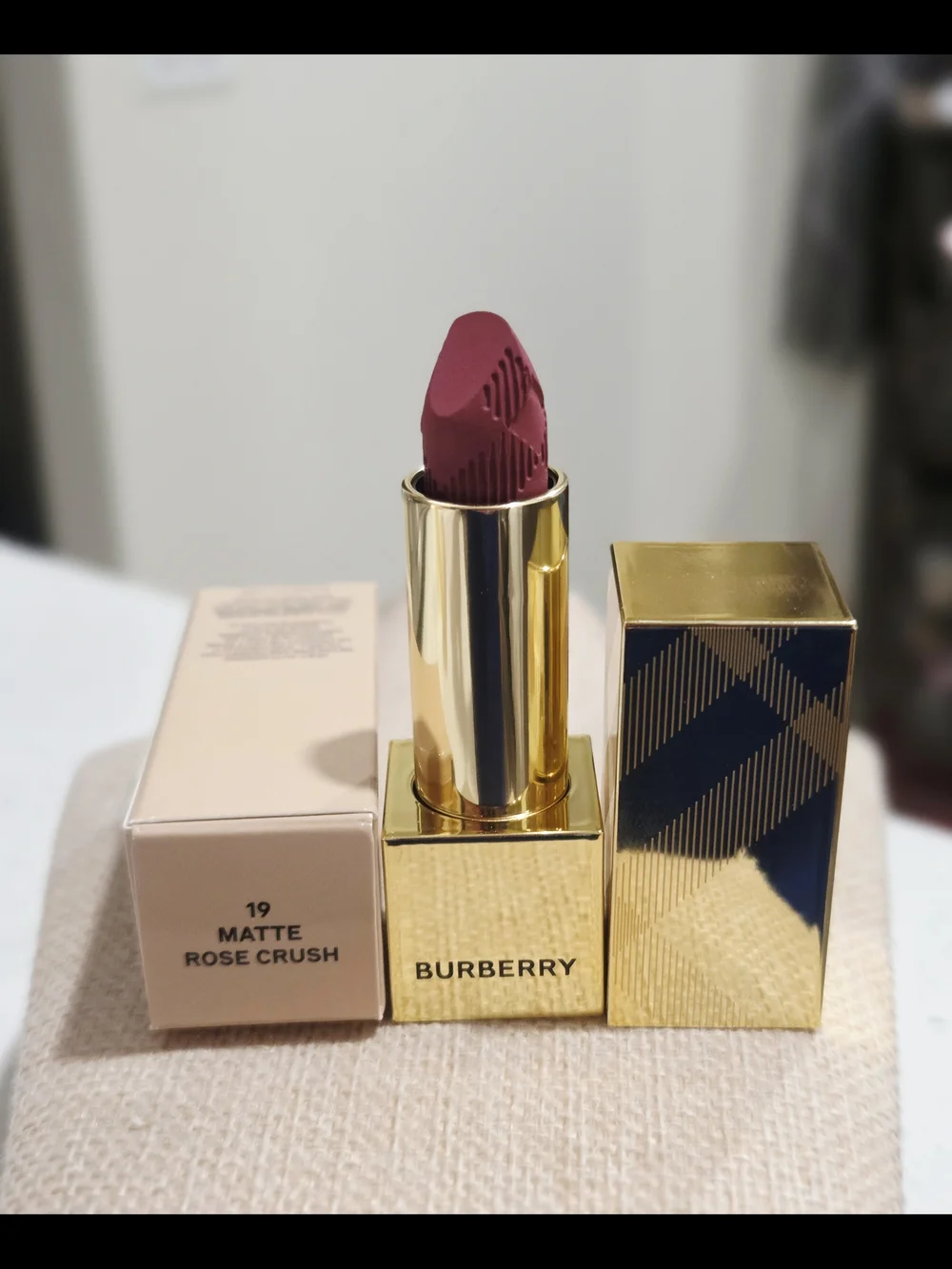 Burberry Matte Lipstick - Rose Crush 19 (Pink)